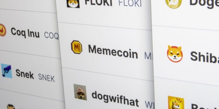 Las memecoins son uno de los mercados más volátiles del ecosistema de criptomonedas. Fuente: Maurice Norbert /Adobe Stock.