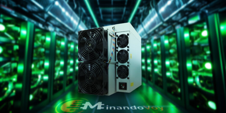 minería de criptomonedas con el Antminer s21 pro en minandovoy