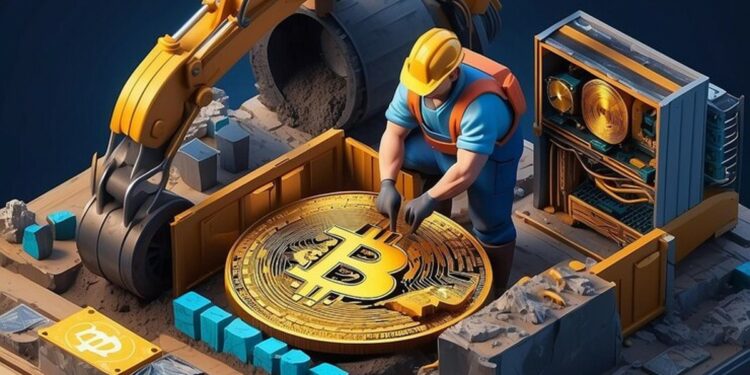 Los mineros de Bitcoin no se vieron tan afectados por el halving como se creía. Fuente: Freepik.
