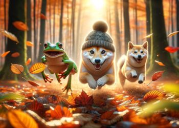 3 memecoins lideran la recuperación de las criptomonedas. Fuente: imagen generada mediante Dall-E, de OpenAI.