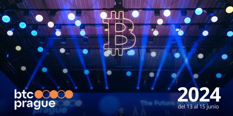 Pancarta promocional del evento BTC Praga 2024