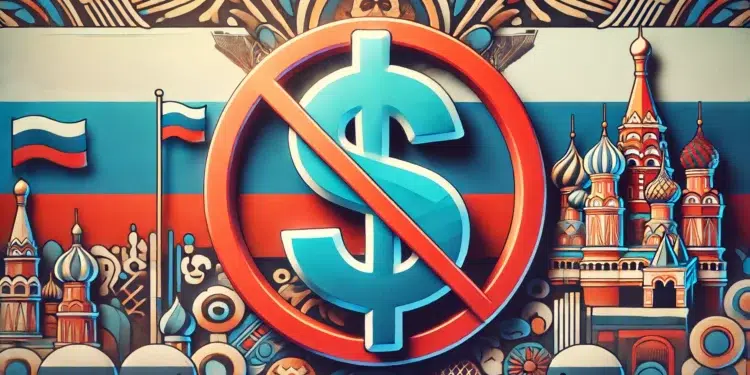 Rusia acelera su CBDC en un panorama pro desdolarización global. Imagen: Dall-E/ChatGPT.