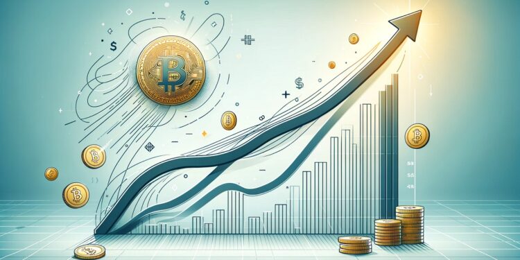 Crece la inversión en bitcoin gracias a los ETF - Imagen generada mediante Dall-E, de OpenAI.
