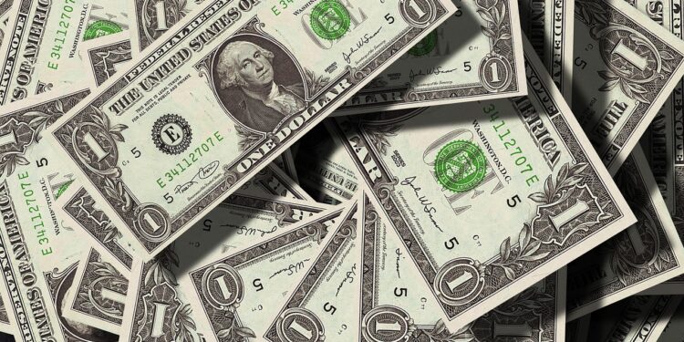 A medida que el interés por Bitcoin aumenta, ejerce más presión sobre el dólar. Fuente: Pixabay.