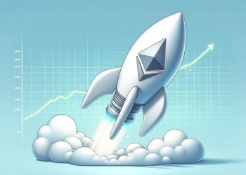 Sube el precio de ether (ETH), criptomoneda nativa de la red Ethereum.
