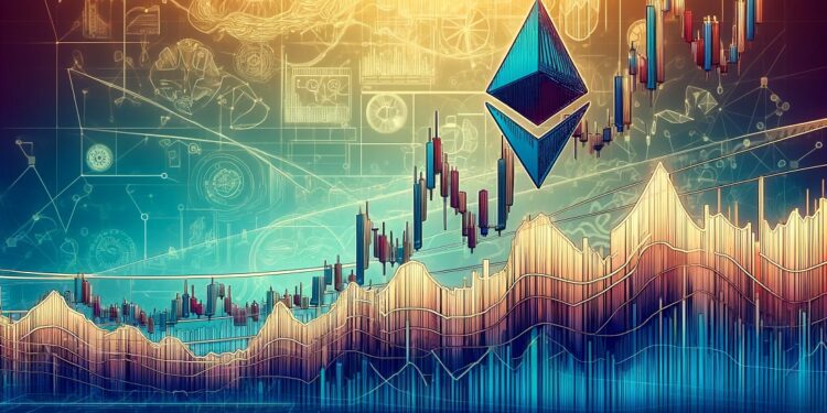 El precio de ether (ETH) es determinado por la oferta y la demanda. Imagen generada mediante Dall-E, de OpenAI.