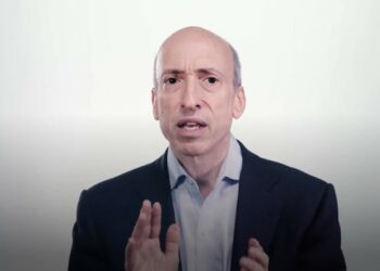 Gary Gensler es el presidente de la SEC. Fuente: YouTube/SEC.