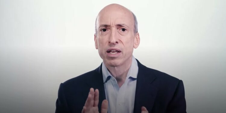 Gary Gensler es el presidente de la SEC. Fuente: YouTube/SEC.