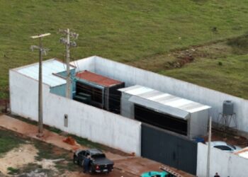 La granja estaba ubicada en un galpón localizado en la ciudad de Saltos de Guairá, en el departamento de Canindeyú. Fuente: ANDE.