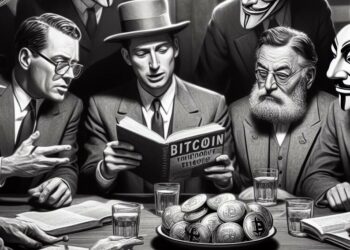 Políticos de izquierda aprendiendo sobre bitcoin.