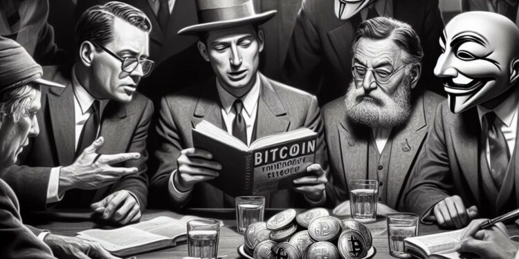 Políticos de izquierda aprendiendo sobre bitcoin.