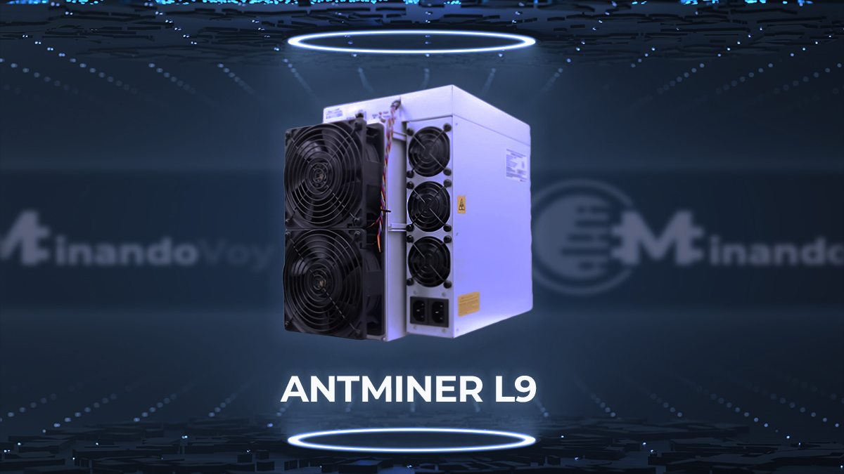 Minandovoy presenta el Antminer L9: La mejor opción para minar Litecoin y  Dogecoin