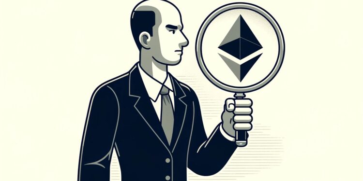 La SEC estadounidense debe definir si aprueba o no los ETF de ether, criptomoneda de Ethereum - Imagen generada mediante Dall-E, de OpenAI.