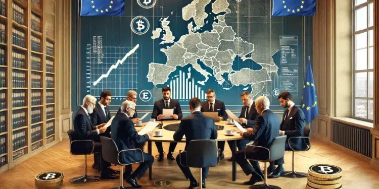 Exchanges que incumplan normas de MiCA sobre stablecoins pagarían multas millonarias. Imagen: Dall-E/ChatGPT.