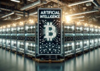 La minería de Bitcoin y la inteligencia artificial son dos industrias que pueden ir de la mano - Imagen generada mediante Dall-E, de OpenAI.