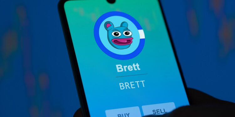 Brett memecoin sigue escalando posiciones en el ranking de criptomonedas. Fuente: stock.adobe.com