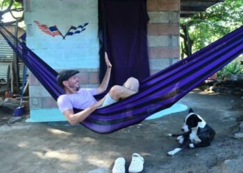 Corbin Keegan dijo que regresaría a finales de este año a El Salvador. Fuente: elsalvador.com.