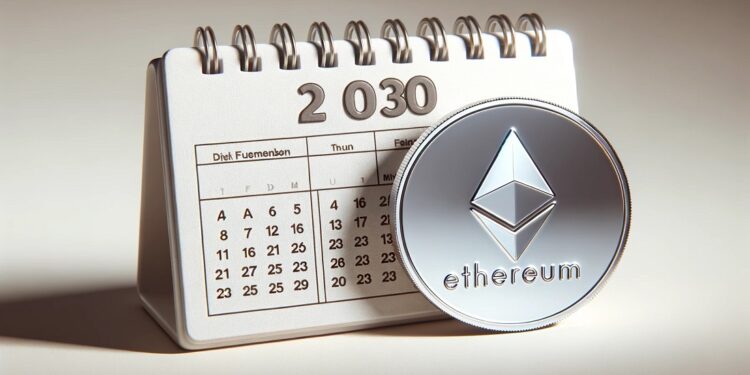 ¿Cuánto valdrá ETH en 2030? Imagen generada mediante Dall-E, de OpenAI.