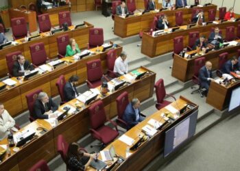 Las propuestas se aprobaron con 29 votos a favor y 7 abstenciones. Fuente: Senado Paraguay.