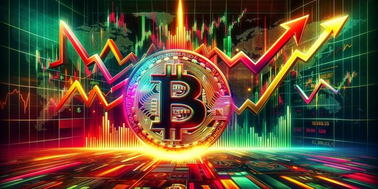 El precio de bitcoin está determinado por su oferta y demanda. -  Imagen generada mediante Dall-E, de OpenAI.