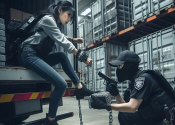 Un hacker y un policía.