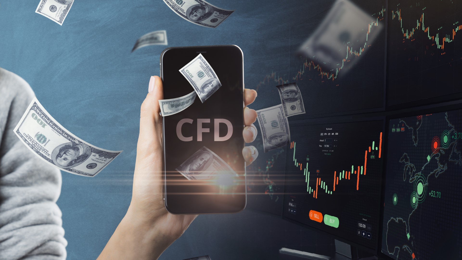 Que le Bitcoin augmente ou diminue, vous pouvez gagner de l’argent avec le trading de contrats à terme et les CFD.