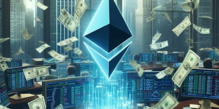 Las firmas compiten por hacer de su ETF de Ethereum el más atractivo de todos. Fuente: Microsoft Image Creator