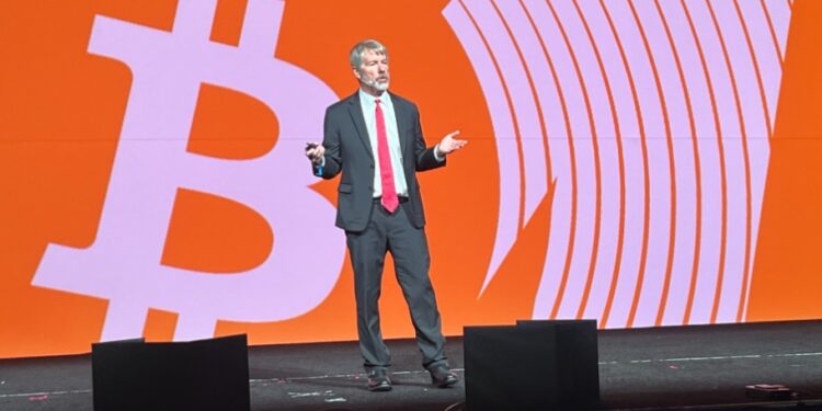 Michael Saylor en la Bitcoin 2024