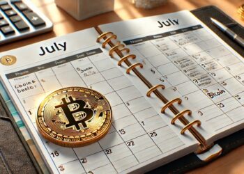 ¿Qué esperar para el precio de bitcoin en julio? - Imagen generada mediante Dall-E, de OpenAI.