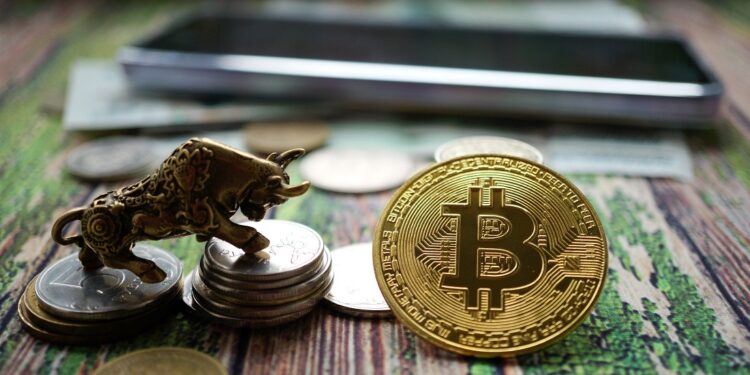 Se lanzó un mercado de acciones que utiliza a bitcoin como moneda. Fuente: stock.adobe.com