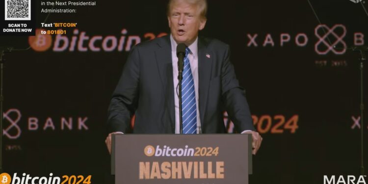 Donald Trump-Bitcoin Conference-Nashville-Estados Unidos