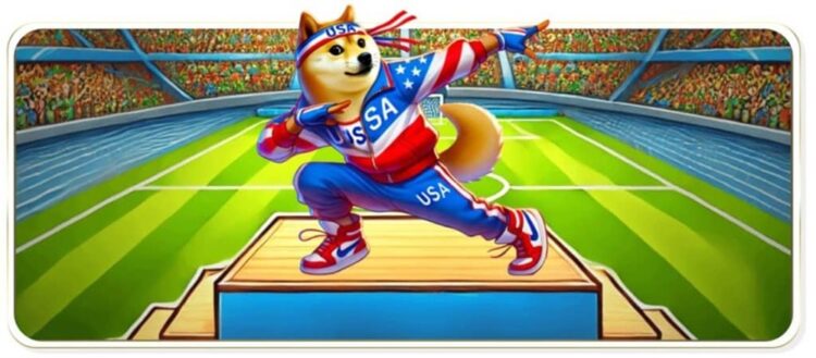 Perro con uniforme deportivo de USA.