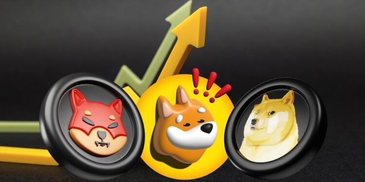 Tres monedas con caras de perros.