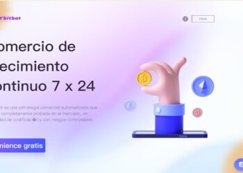 Pagina de inicio de la app de trading automatico Mybitbot.