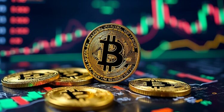 Bitcoin se acerca a los 60.000 dólares. Fuente: Imagen generada por CriptoNoticias mediante Grok.