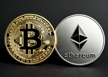 Bitcoin y Ethereum son las principales criptomonedas del mercado. Fuente: imagen generada por CriptoNoticias mediante Grok.