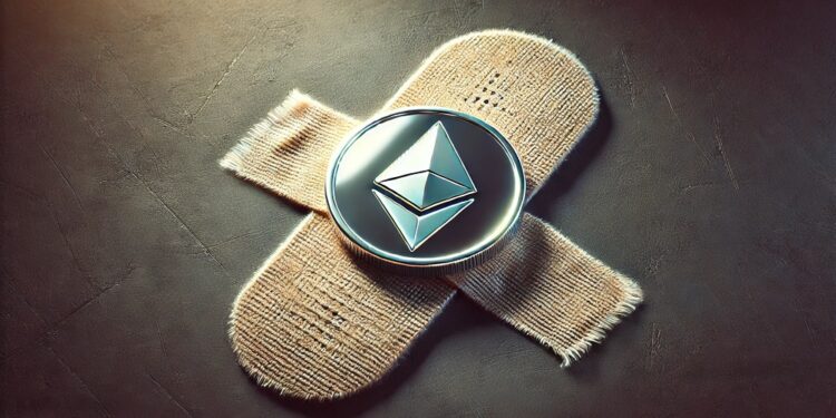 Ethereum ya vio la vulnerabilidad subsanada con la ultima versión de Geth. Fuente: generada mediante Dall-E, de OpenAI.