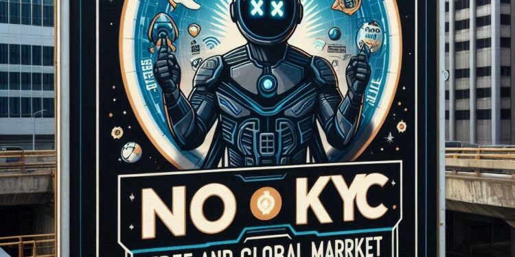 Los exchanges sin KYC permiten preservar datos críticos personales.  Fuente: Microsoft Image Creator