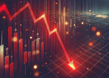 Cayeron los precios de bitcoin y las criptomonedas. Fuente: imagen generada por CriptoNoticias mediante Dall-E, de OpenAI.