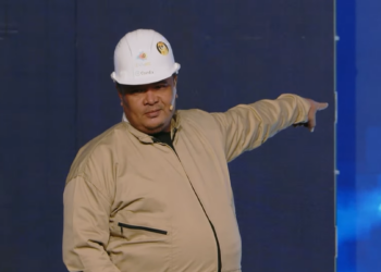 Rafael Pérez, minero de Bitcoin colombiano. Fuente: YouTube/Blockchain Summit Latam.