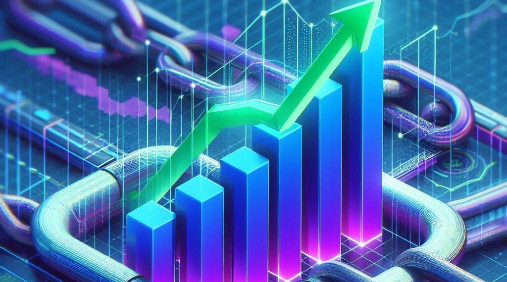 Crece el interés en las redes de criptomonedas. Fuente: IA de Microsoft Designer.