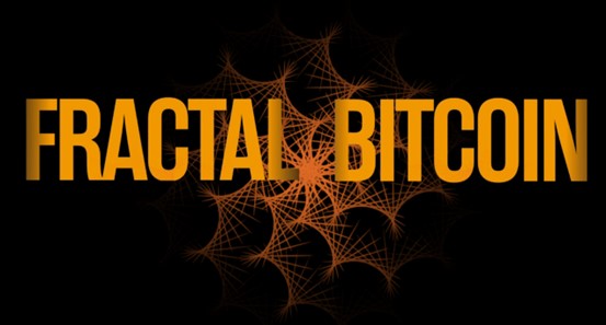 Logo Fractal Bitcoin, cadena lateral de Bitcoin.