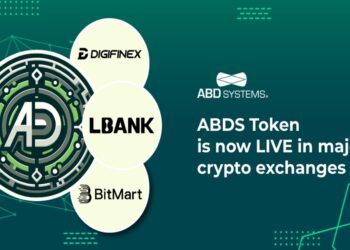 Logo del token ABDS en fondo verde.
