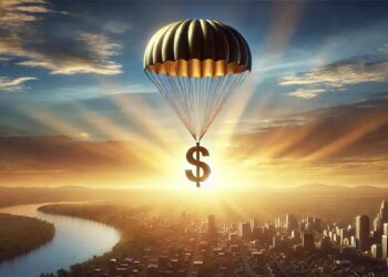Hay elevadas expectativas de un aterrizaje suave de la economía. Fuente: imagen generada por CriptoNoticias mediante Dall-E, de OpenAI.