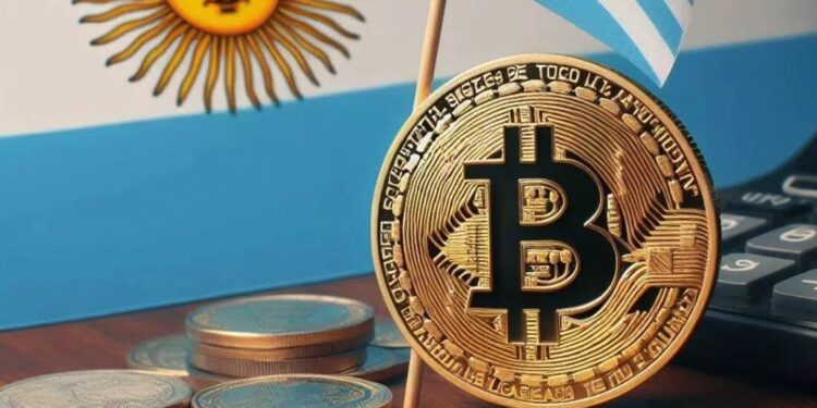 La inclusión de criptomonedas en este esquema refleja una adaptación de la legislación argentina. Fuente: : Microsoft Designer.