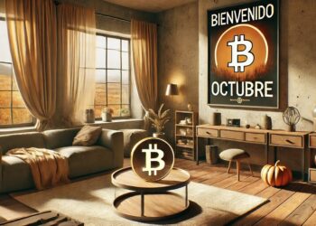 Octubre suele ser un mes positivo para el precio de bitcoin. Fuente: imagen generada por CriptoNoticias mediante Dall-E, de OpenAI.