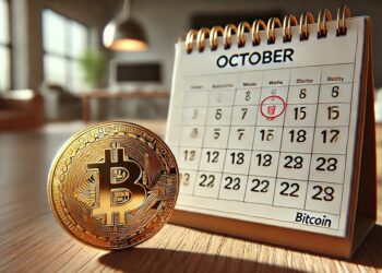 Octubre suele ser un mes alcista para el precio de bitcoin. Fuente: imagen generada por CriptoNoticias mediante Dall-E, de OpenAI.