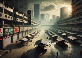 La crisis económica de China podría expandirse a otros mercados. Fuente: Imagen generada por CriptoNoticias mediante Dall-E, de OpenAI.