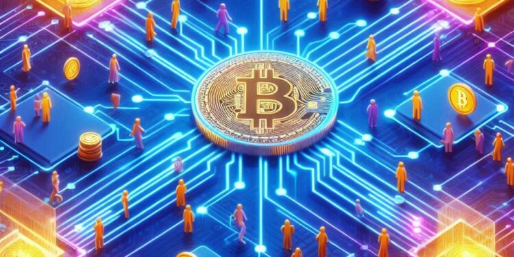 Los tokens fungibles del estándar BRC20 ahora pueden emitirse en Fractal Bitcoin. Fuente: IA Microsoft Designer.