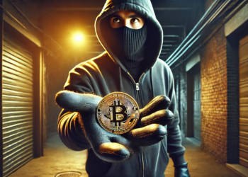 Aumentaron los robos de criptomonedas en 2024. Fuente: imagen generada por CriptoNoticias mediante Dall-E, de OpenAI.